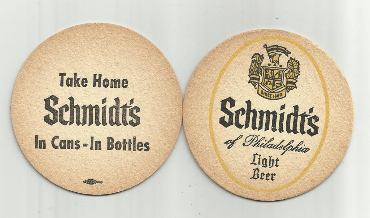 Lot of 5 Schmidt's Beer -Philadelphia, PA 3 1/2