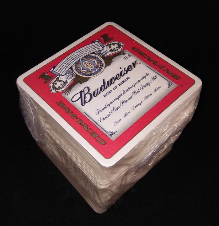 NEW Lot of 50 Vintage Budweiser 4.25