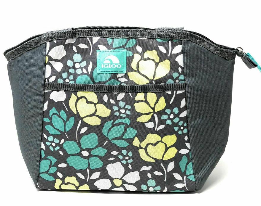 Igloo Mini Essential Lunch Cooler Holds Eight Beverages Bolf Floral/Gray
