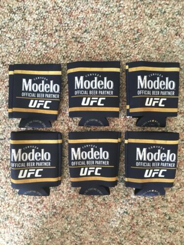 Modelo UFC beer can coozies lot of “6” *NEW*