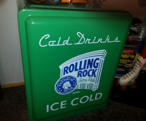 rolling rock beer retro vending machine