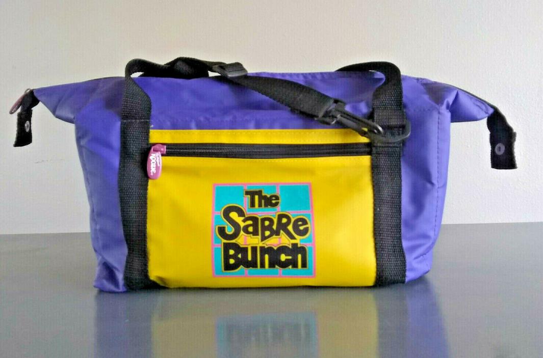 The Sabre Bunch -Original Koozie Insulated Cooler Bag-Purple, Yellow, The Office