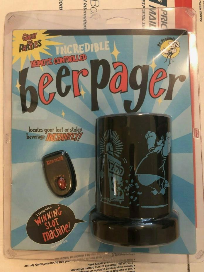 rare BEER  Pager with remote control, New and sealed (BH)