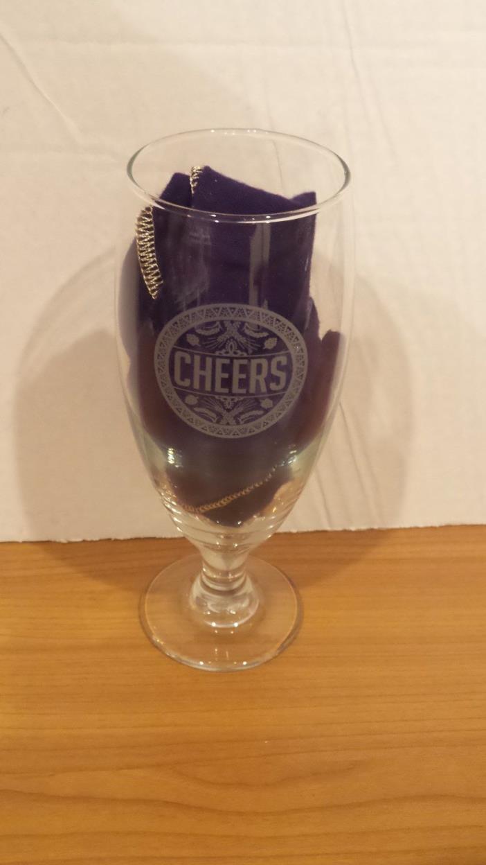 Set of 2 Cheers Beer Glasses