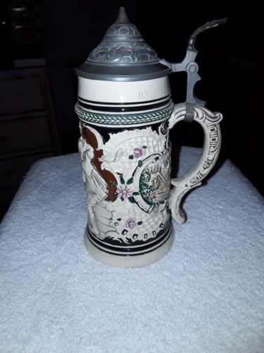 GERMAN STEIN NO. 62 TAVERN SCENE 0.3L