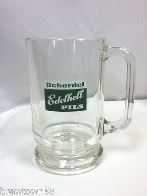 Scherdel Edelhell Pils mug beer glass import bar drinking glasses1 drink IN6