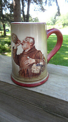 Collectible Brown German Beer Mug  Monk 5
