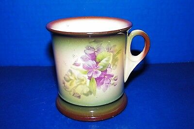 Mug Coffee Cup Germany Brown Green Purple Violets Bonn Franzant. Mehlem Shaving