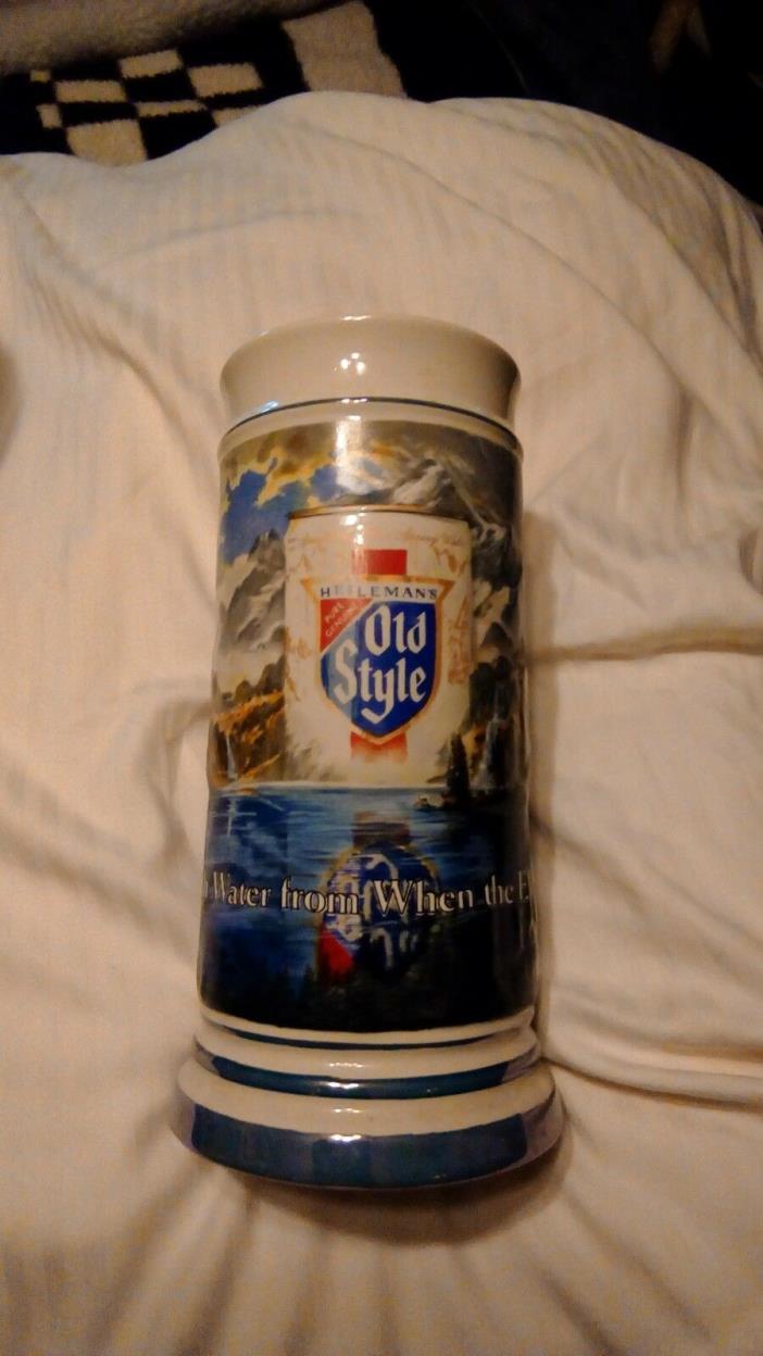 OLD STYLE BEER STEIN 1985 
