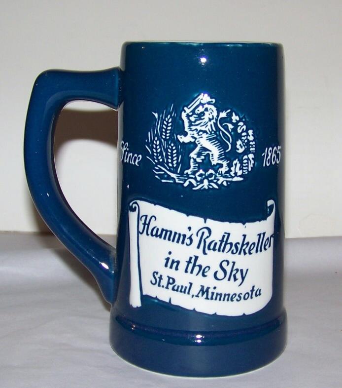 Hamm’s Rathskeller Stein - Darker Blue
