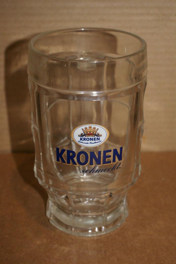 Kronen Schmeckl 0.5L German Beer Mug