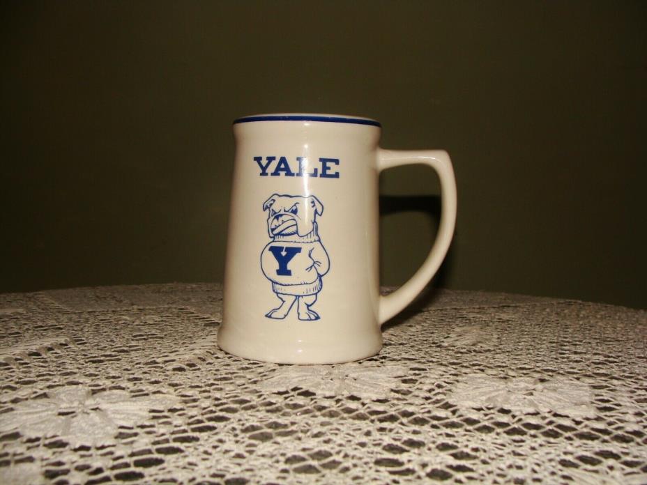 Antique Yale Bulldog Beer Stein/Mug