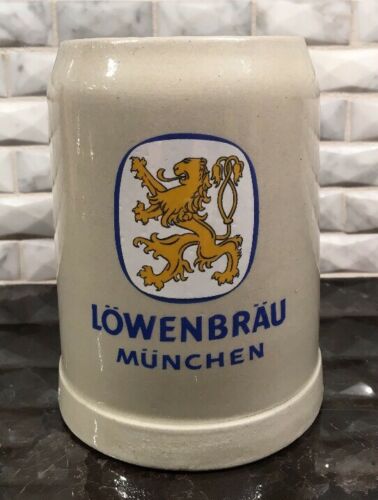 Vintage Ceramic LOWENBRAU MUNCHEN Gerz Stein~~Munich Made In Germany