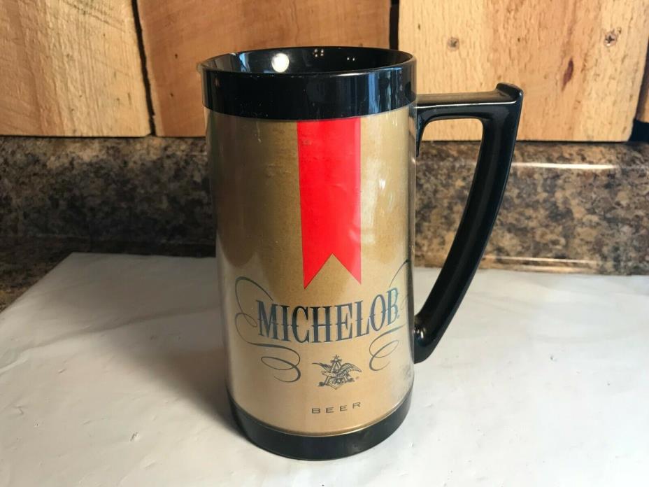 Vintage Thermo-Serv ~ Michelob Insulated Plastic Mug