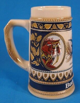 Vintage Amheuser Busch Inc. Budweiser Stein Mug Staffel Stoneware