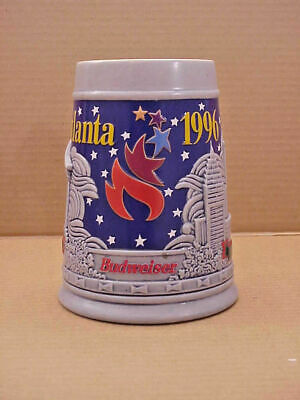 BUDWEISER Beer Stein Collection === 'Atlanta Olympics 1996'