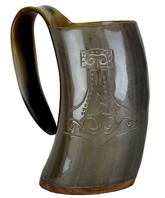 Horn Mug Cup Beer Handmade Game Of Thrones Drinking Beverage Collectible Vintage