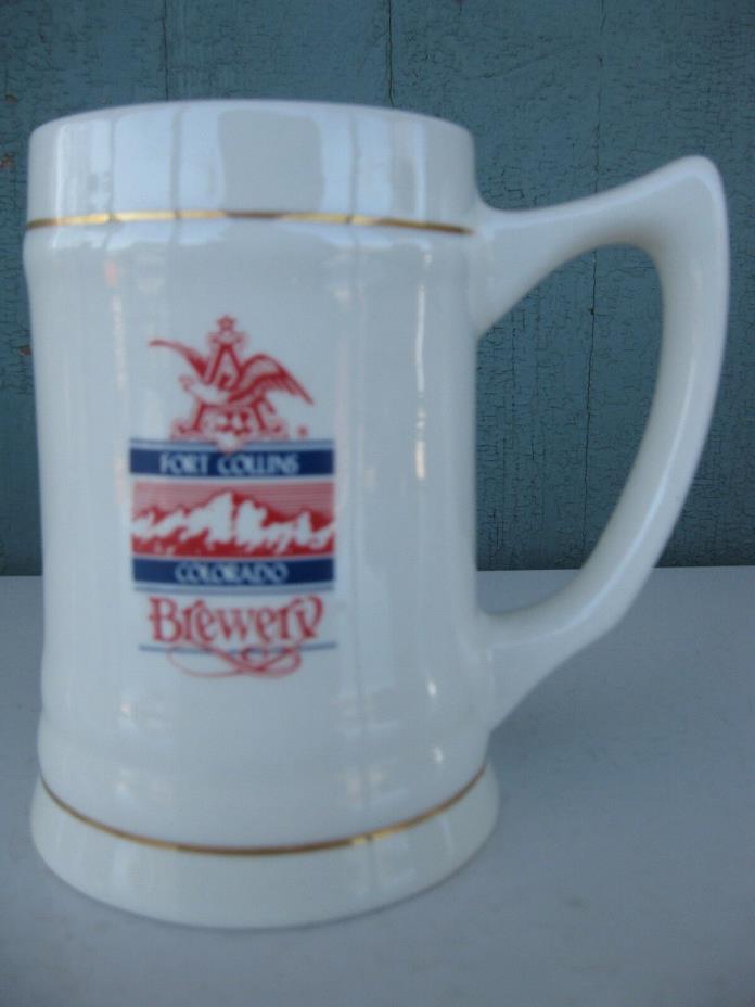 Vintage Fort Collins Colorado Brewery Beer Stein