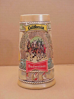 BUDWEISER Beer Stein Collection === State Of 'California'