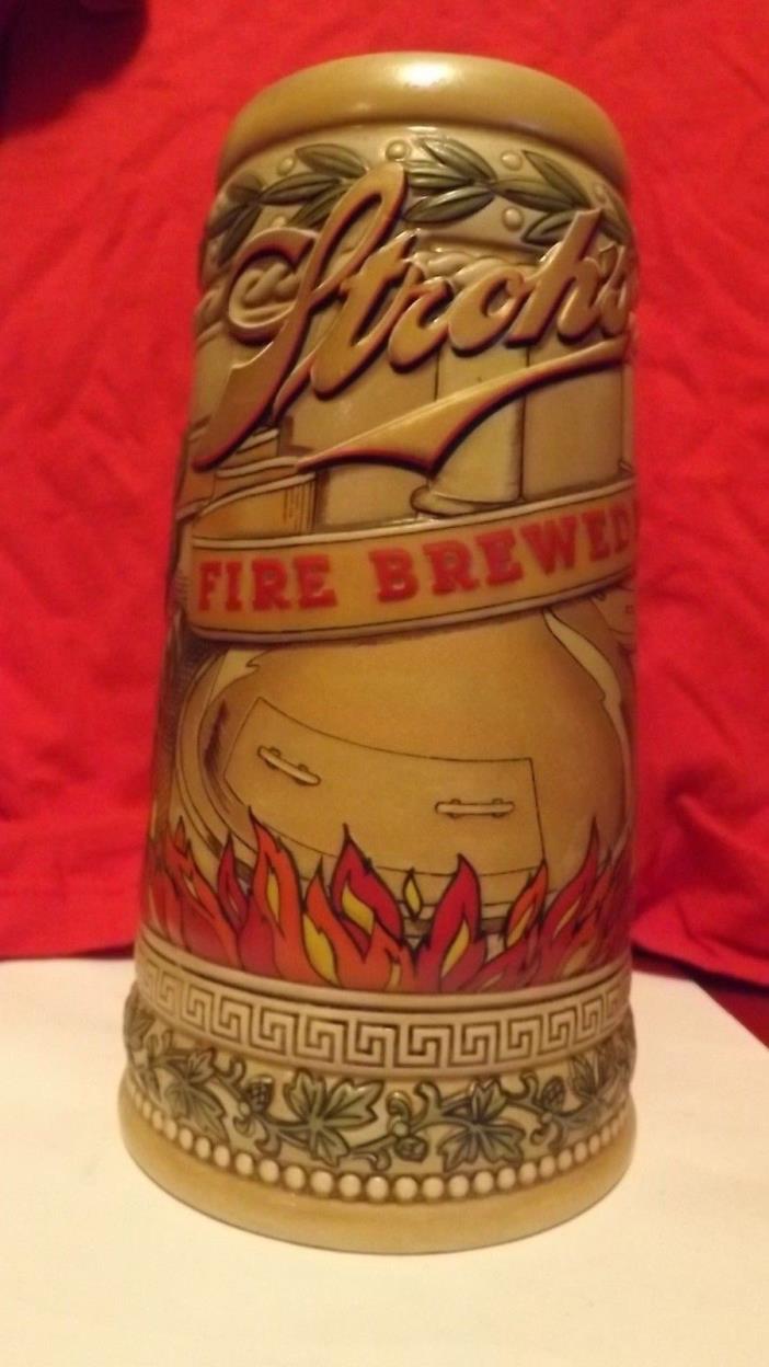 Stroh's Fire Brewed Beer Heritage Series VI Stein Brazil/man cave /game room