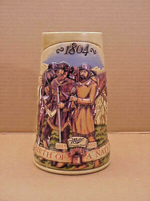 MILLER HIGH LIFE = Birth Of A Nation 1804 - Lewis & Clark Collectible Beer Stein
