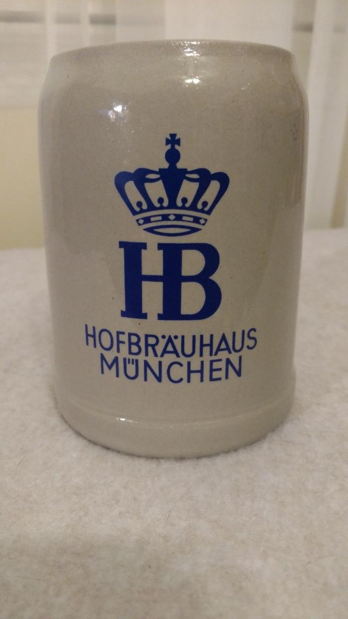 Hofbrau Munchen HB Ceramic Beer Stein Mug 0.5 Liter
