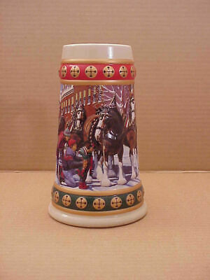 BUDWEISER Holiday Stein Collection === Hometown Holiday 1993