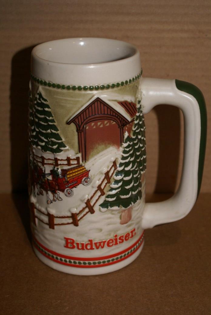 1984 Budweiser Holiday Stein