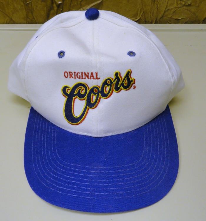 Vintage  Original Coors Beer Hat Snapback Ball Cap