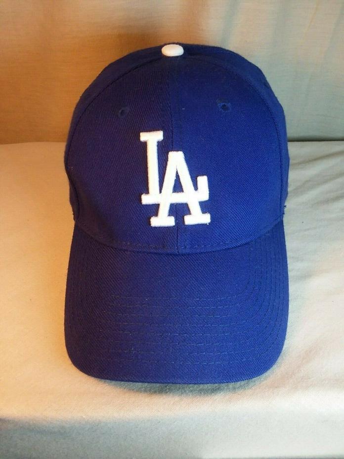 LA Dodgers, New Era Fits, Velcro Closure, Royal Blue, Genuine Merchandise Cap