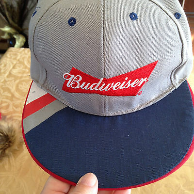 Budweiser Beer Baseball Hat Vintage Snapback One Size Adjustable
