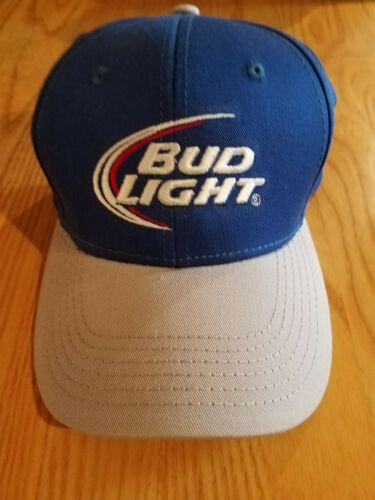 NEW BUD LIGHT BEER HAT BLUE ADJUSTABLE FIT FREE SHIPPING!