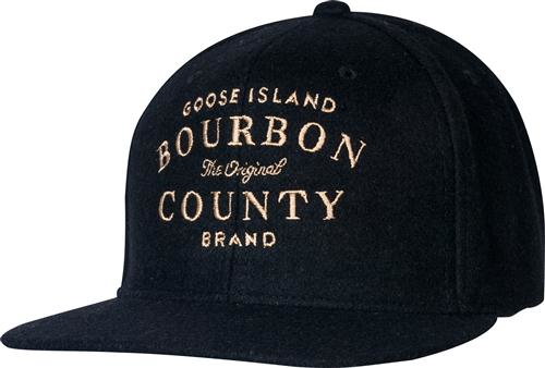 Bourbon County Brand Stout Snapback Wool Hat Baseball Cap Brand NEW BCBS