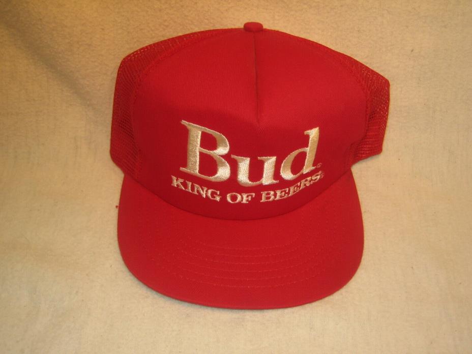 Bud King Of Beer Trucker Style Baseball Cap