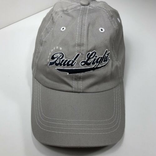 Bug Light Light Beer Gray Adjustable Baseball Hat Cap