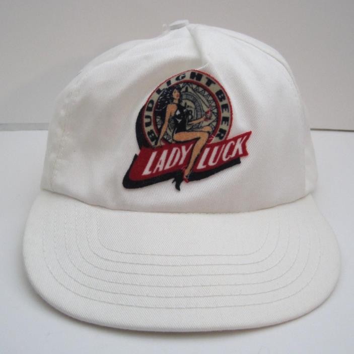 Budweiser Beer Bud Light LADY LUCK Baseball Cap Trucker Hat Snapback Fits All