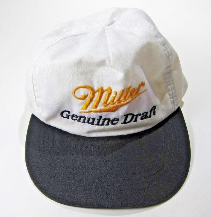 Vintage Miller Genuine Draft Hat Snapback Trucker MGD Cap