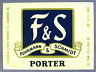 Fuhrmann & Schmidt Brewing  PORTER beer label PA 12oz Copr 1965