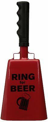 Wembley Men's Cowbell with Bottle Opener, red One Size