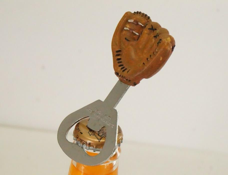 Baseball Mitt Bottle Opener, Boston Warehouse, Baseball Glove, Fan Gift, Used