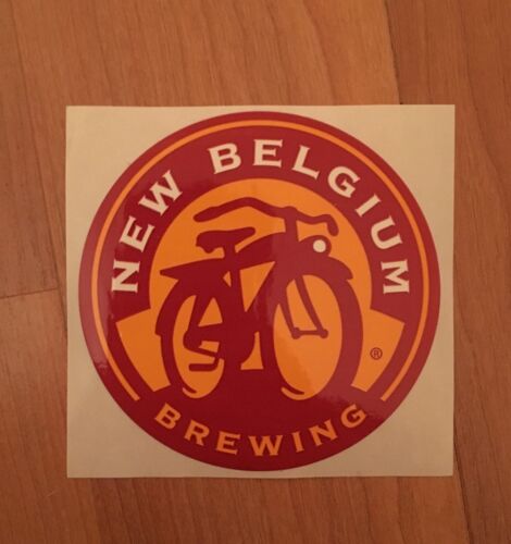 New Belgium Fat Tire logo Craft Beer Sticker