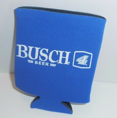 Anheuser Busch Beer 4 Blue & White Cooler Koozie Sleeve Coozie