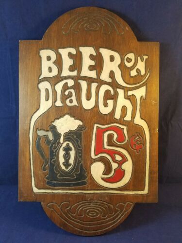 Beer sign Beer On Draught Man Cave