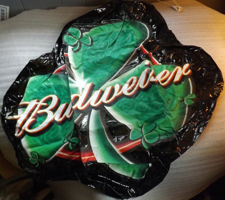 New 2002 Budweiser Clover Inflatable