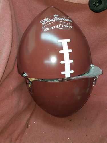 2007 NOS BUDWEISER FOOTBALL BBQ GRILL - NOT ASSEMBLED / tailgating bud lite beer
