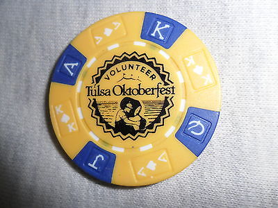Oktoberfest Volunteer Beverage Poker Chip