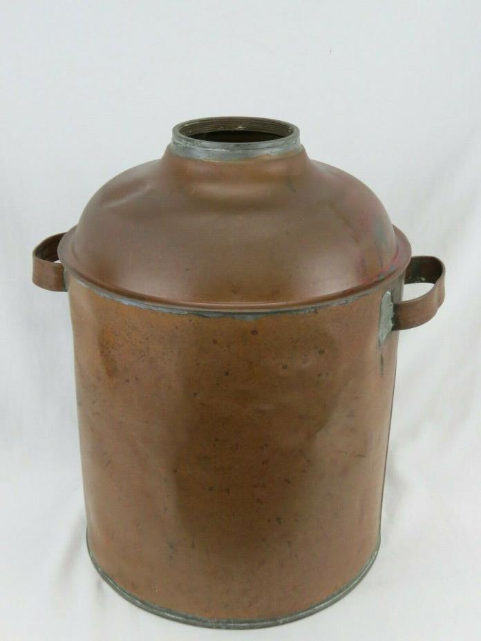 Copper Moonshine Still Bucket Mash Pot Jug