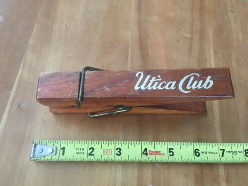 RARE UTICA CLUB West End Brewing Beer Clothespin ONE OF A KIND
