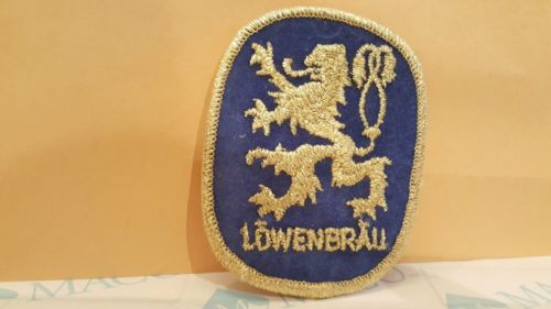 Advertising Lowenbrau  Beer Color Cloth Patch