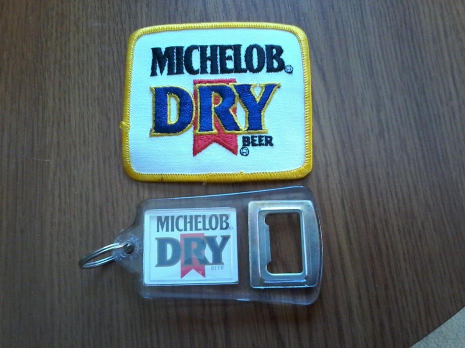 Michelob Dry Beer Patch Iron On 3-1/2